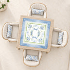 Something Blue Mahjong Mat