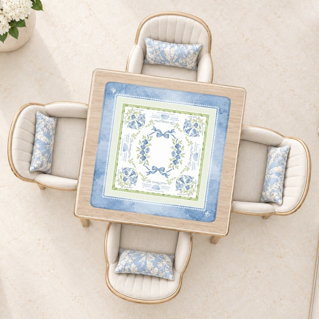 Something Blue Mahjong Mat