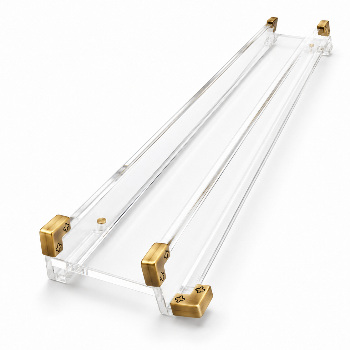 Clear Acrylic Rack Set — Straight Pushers