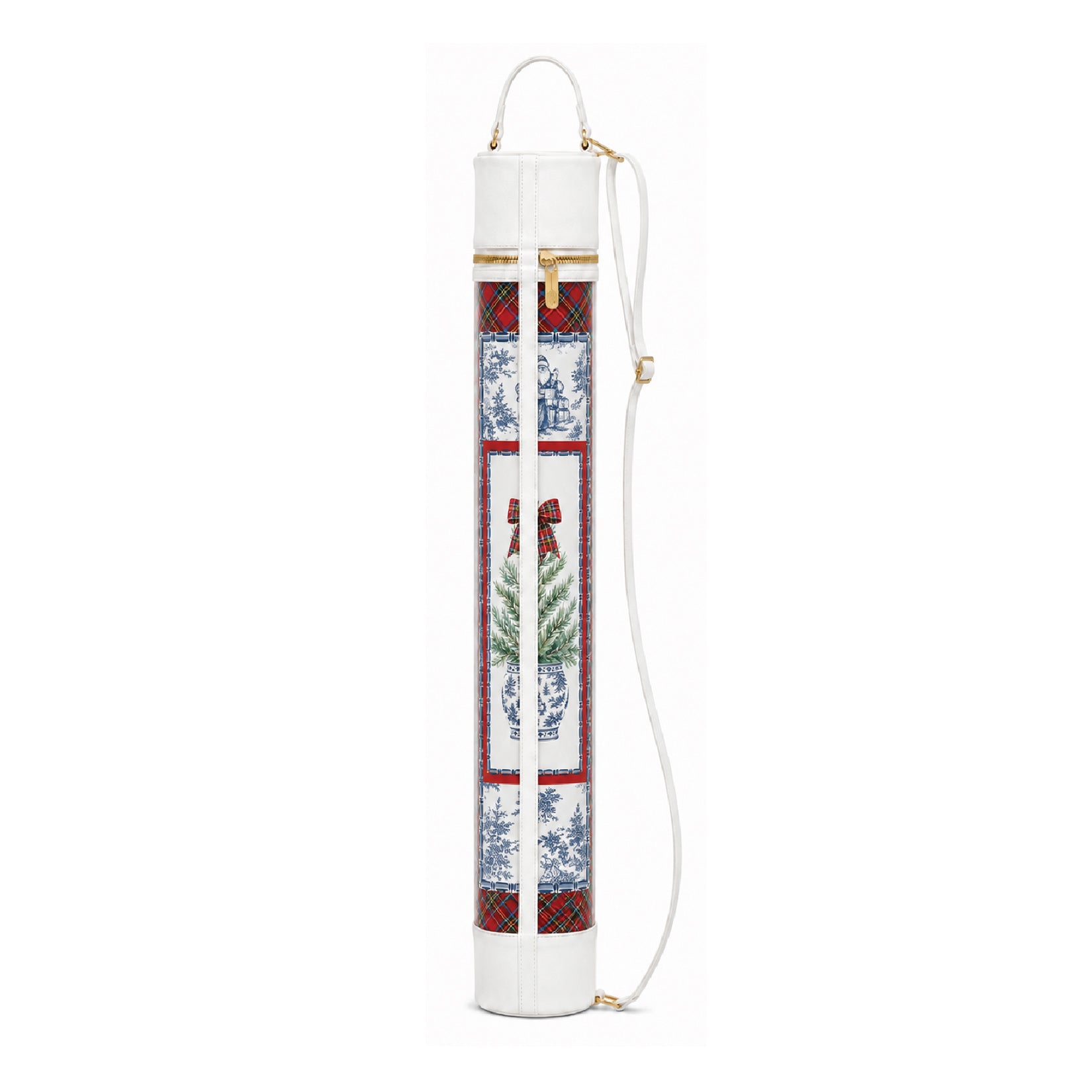 Tartan Toile Noël Mahjong Mat
