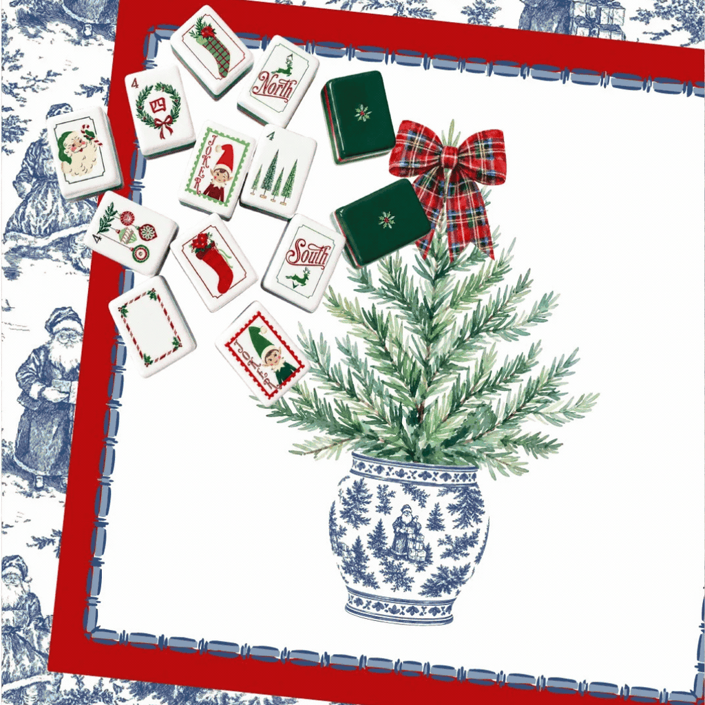 Very Merry Mahj Mahjong Mat