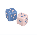 Sweetheart Dice with Pouch Set