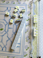 The House of Hydrangea Mahjong Tile Set
