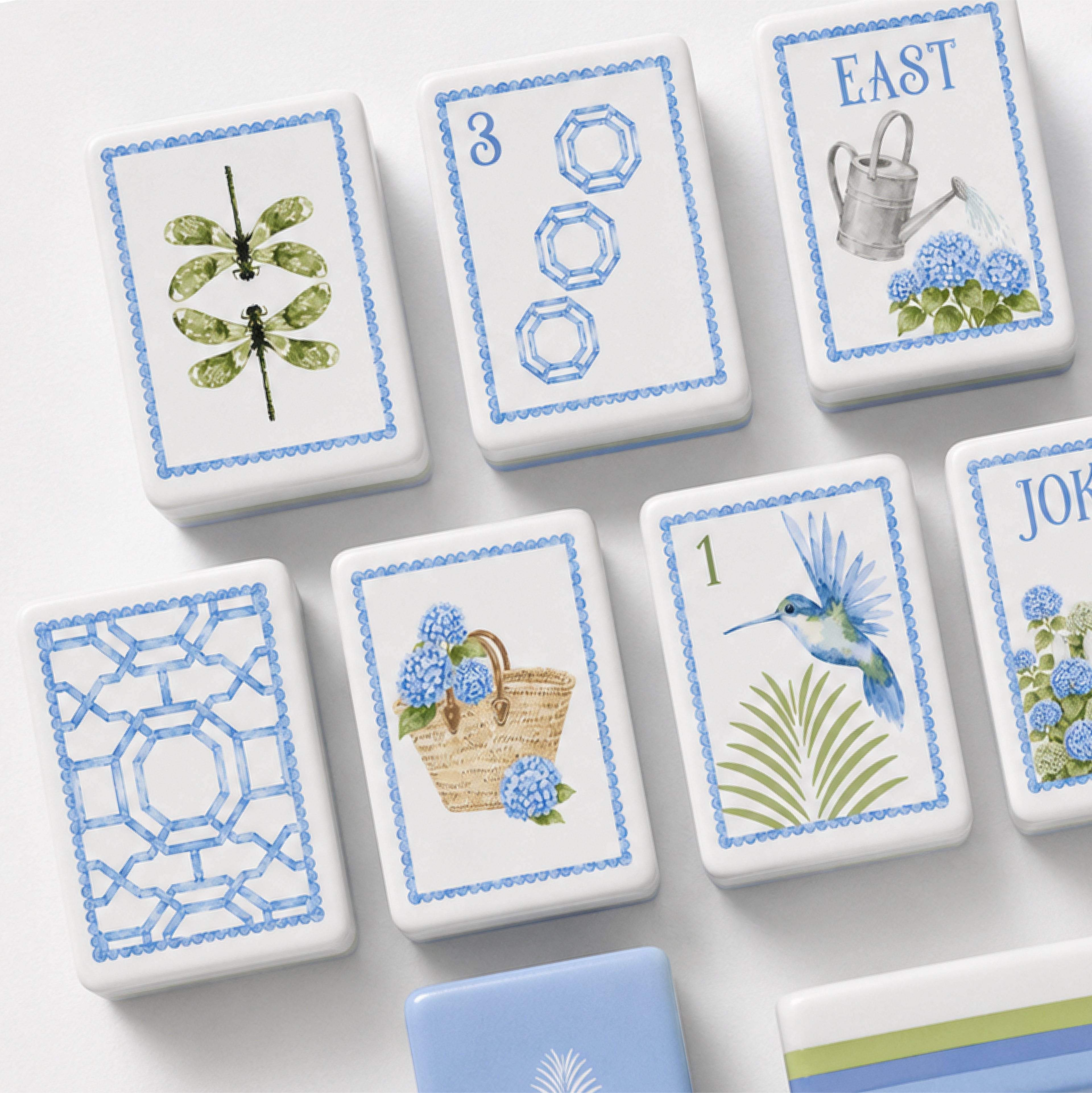 The House of Hydrangea Mahjong Tile Set - Coming Soon