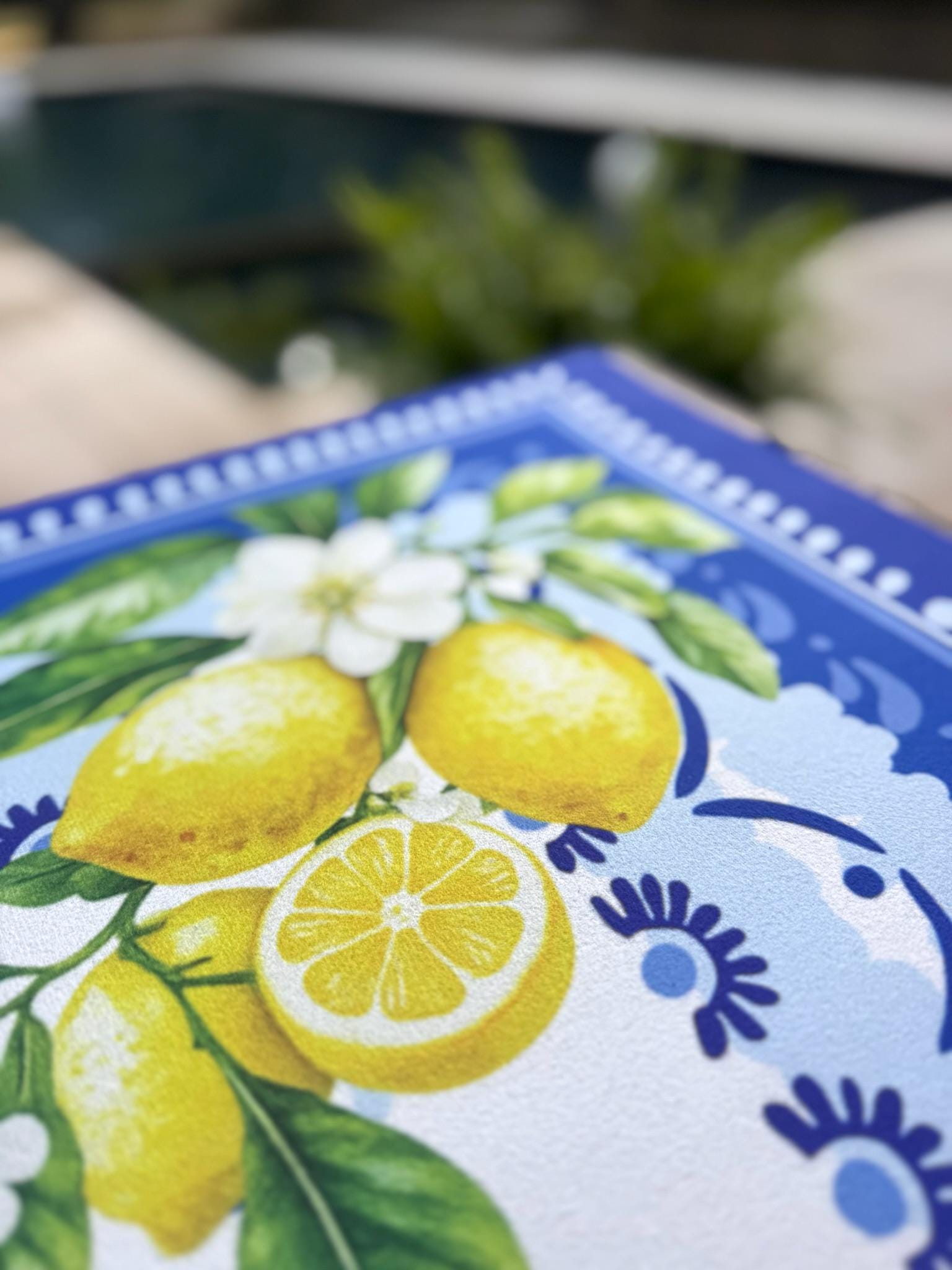 Limoncello Tile Mahjong Mat