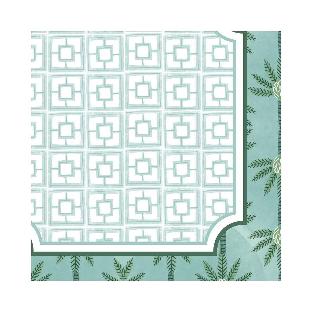 Palm Springs Mahjong Mat