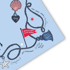 Coastal Charm Mahjong Mat