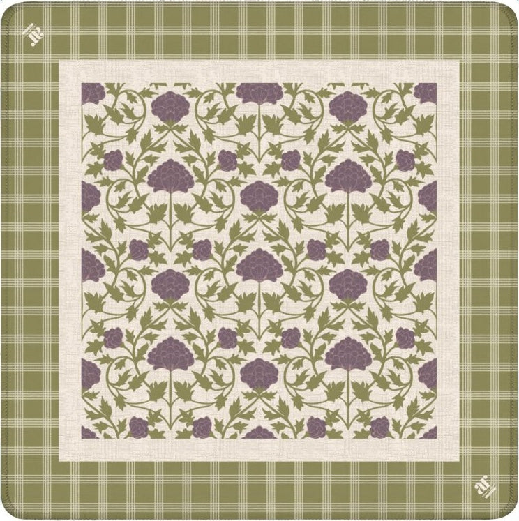 Grove Collection Moss Mahjong Mat