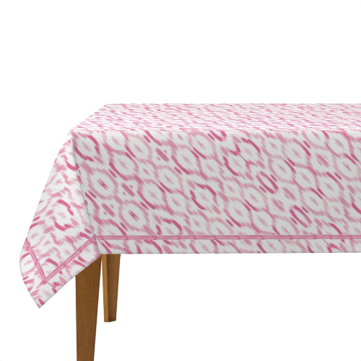 Rosé Ikat Tablecloth