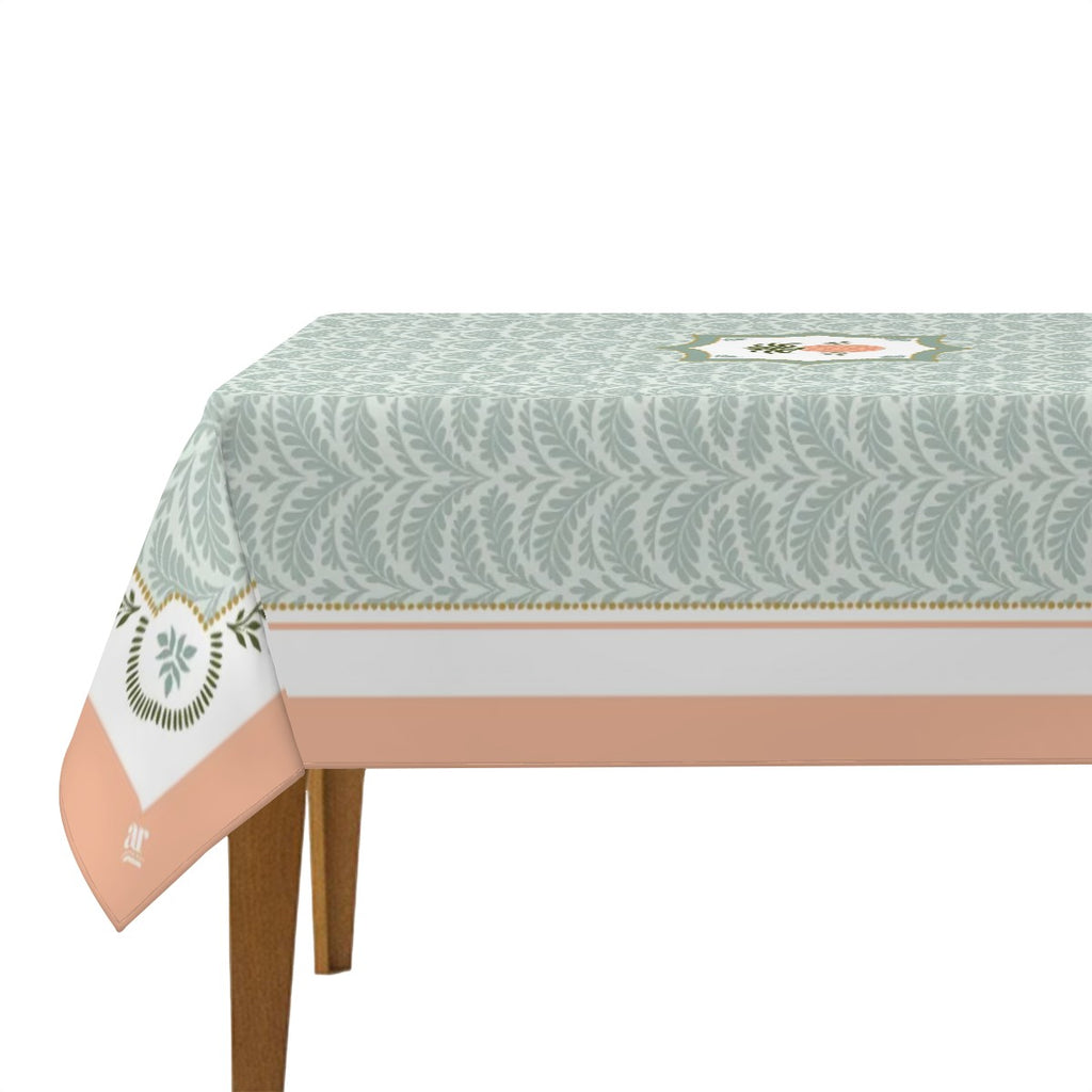 Pineapple Palms Tablecloth