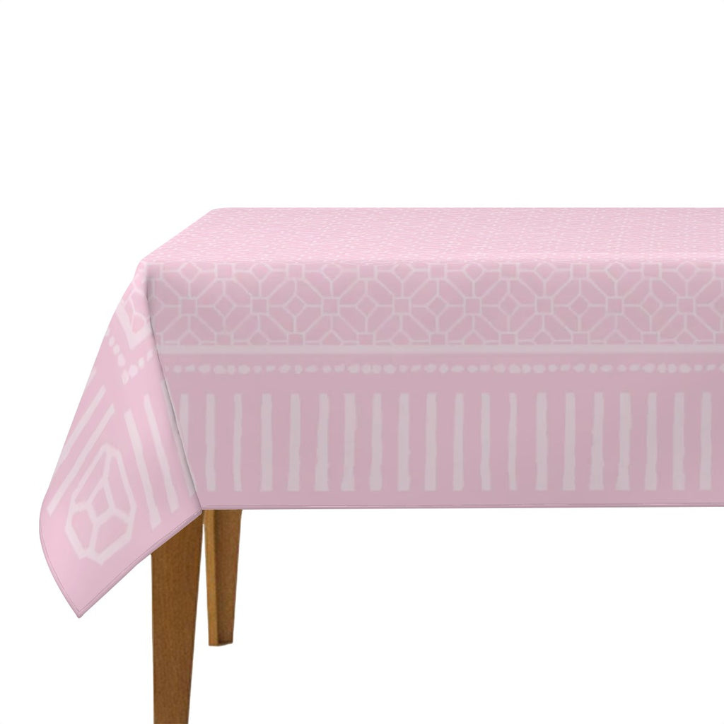Mahj in Bloom Trellis Tablecloth