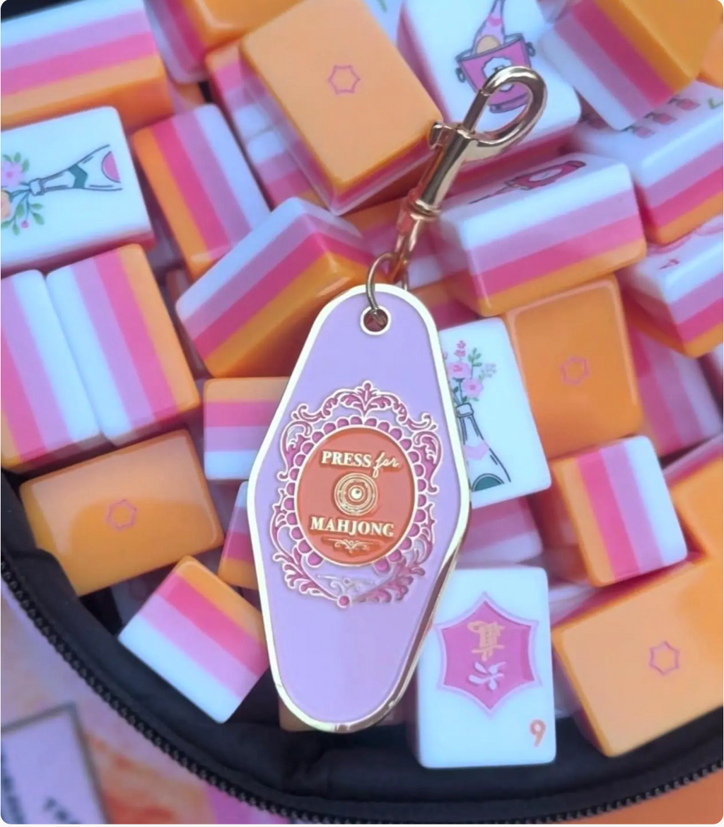 Press for Mahjong Keychain Charm