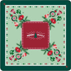 Classic Very Merry Mahj Mahjong Mat