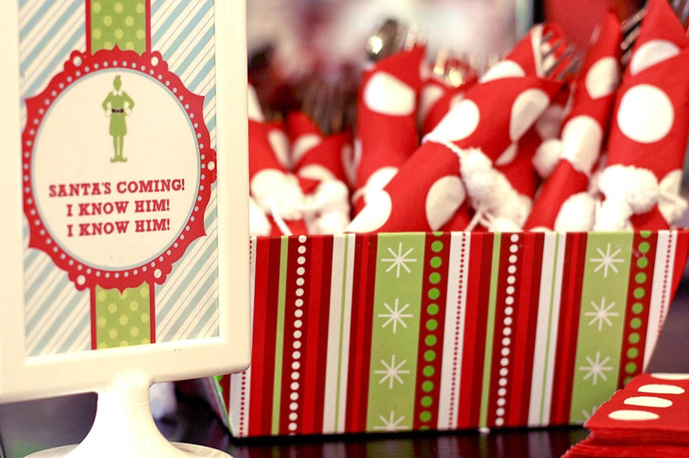 Buddy the Elf Christmas Party Printable Holiday Party Collection ...