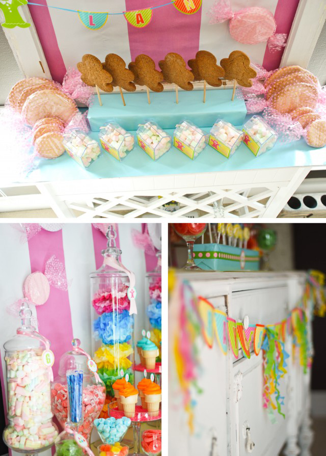 Candy Land Inspired Birthday Party Printables Collection