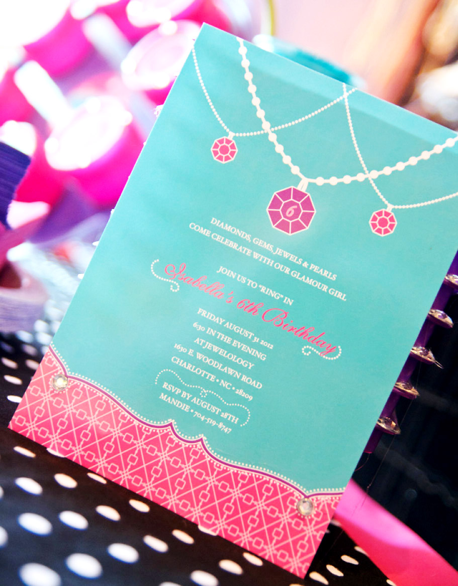 Free Printable Jewelry Party Invitations 2